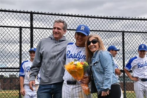 Senior Athlete and Family